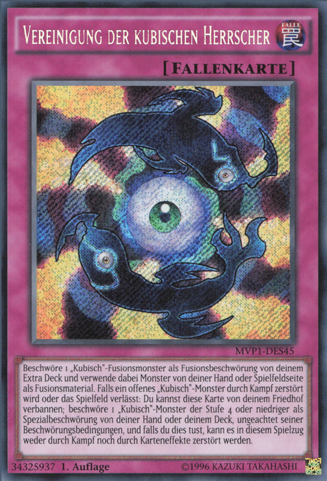 Vereinigung der kubischen Herrscher (V.3) MVP1-DES45 Secret Rare