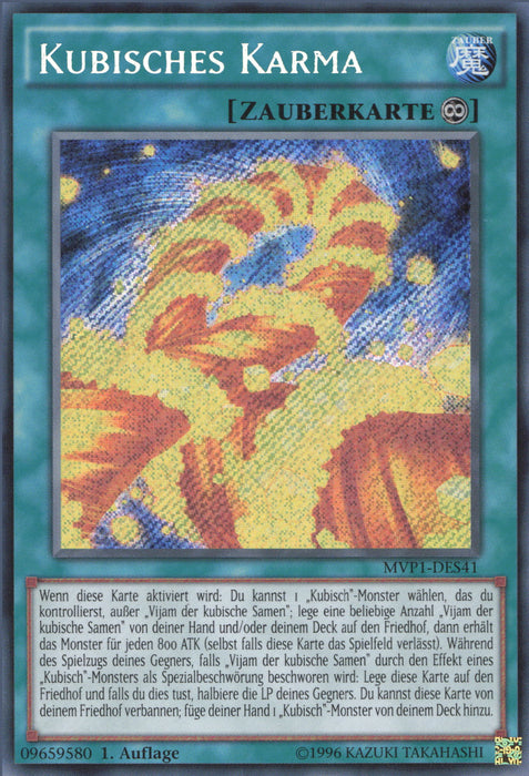 Kubisches Karma (V.3) MVP1-DES41 Secret Rare