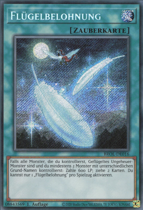 Flügelbelohnung BROL-DE016 Secret Rare