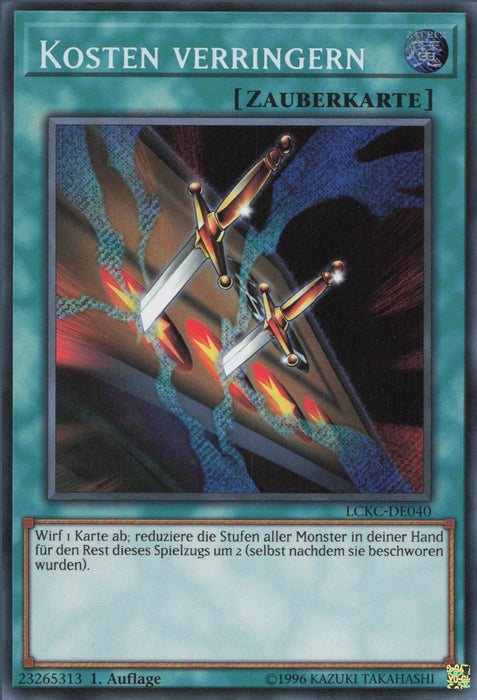 Kosten verringern LCKC-DE040 Secret Rare