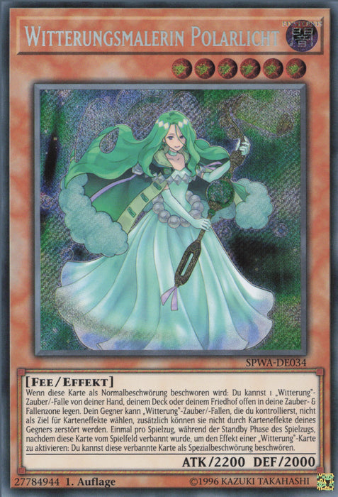 Witterungsmalerin Polarlicht SPWA-DE034 Secret Rare