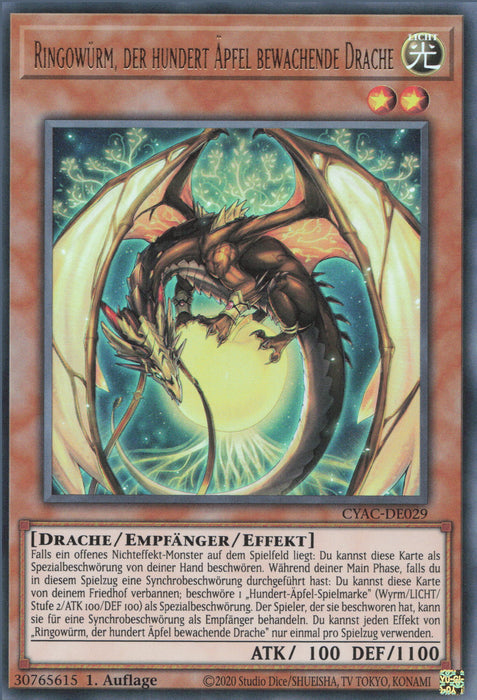 Ringowürm, der hundert Äpfel bewachende Drache CYAC-DE029 Ultra Rare