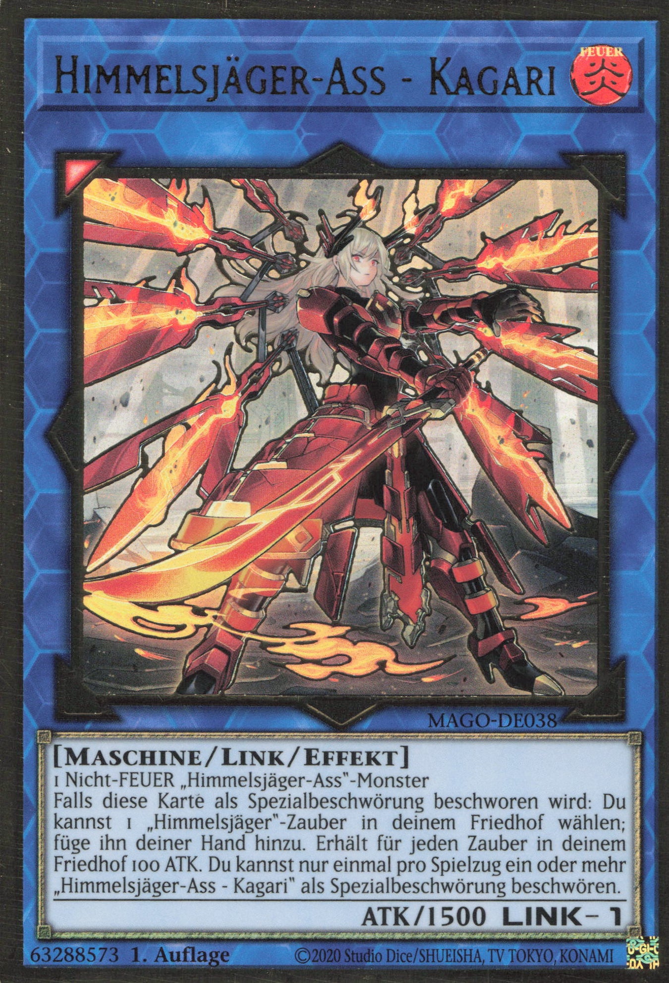 Yu-Gi-Oh! Himmelsjäger-Ass - Kagari (V.2)