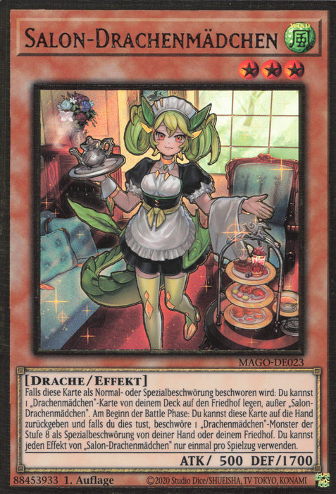 Salon-Drachenmädchen MAGO-DE023 Premium Gold Rare