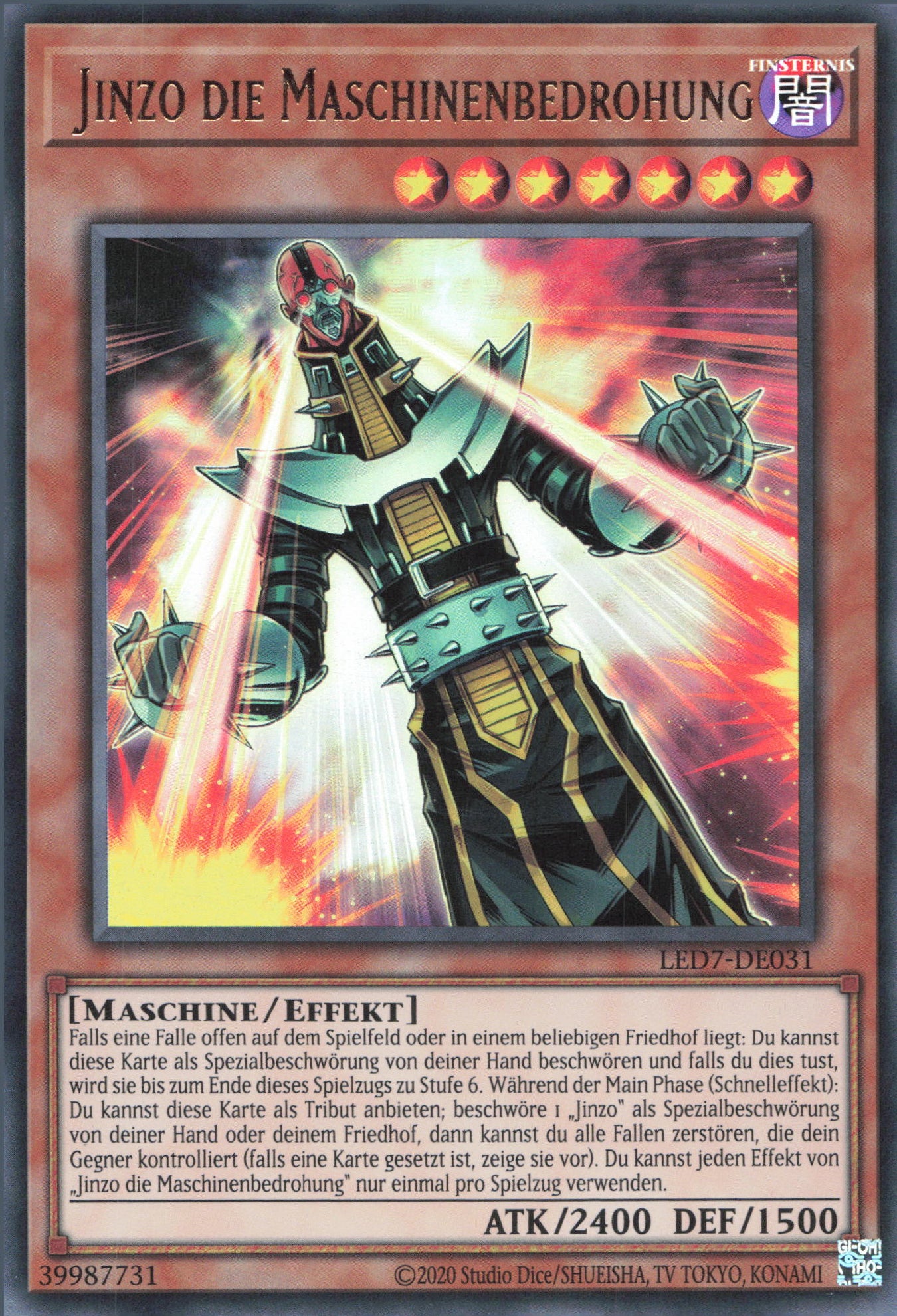 Yu-Gi-Oh! Jinzo die Maschinenbedrohung