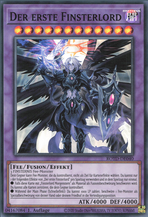 Der erste Finsterlord ROTD-DE040 Super Rare