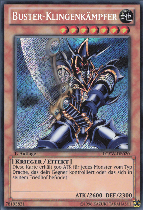 Buster-Klingenkämpfer LCYW-DE020 Secret Rare