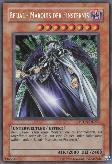 Belial - Marquis der Finsternis PTDN-DE099 Secret Rare