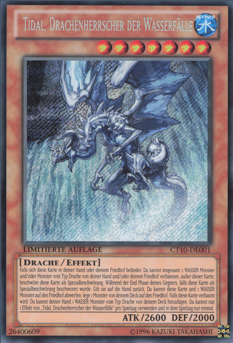 Tidal, Drachenherrscher der Wasserfälle CT10-DE001 Secret Rare