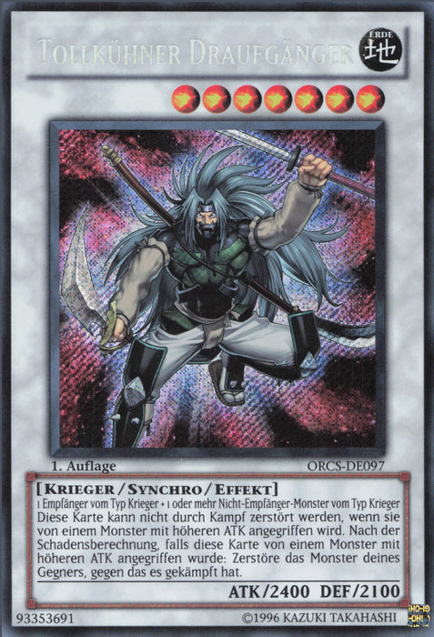Tollkühner Draufgänger ORCS-DE097 Secret Rare