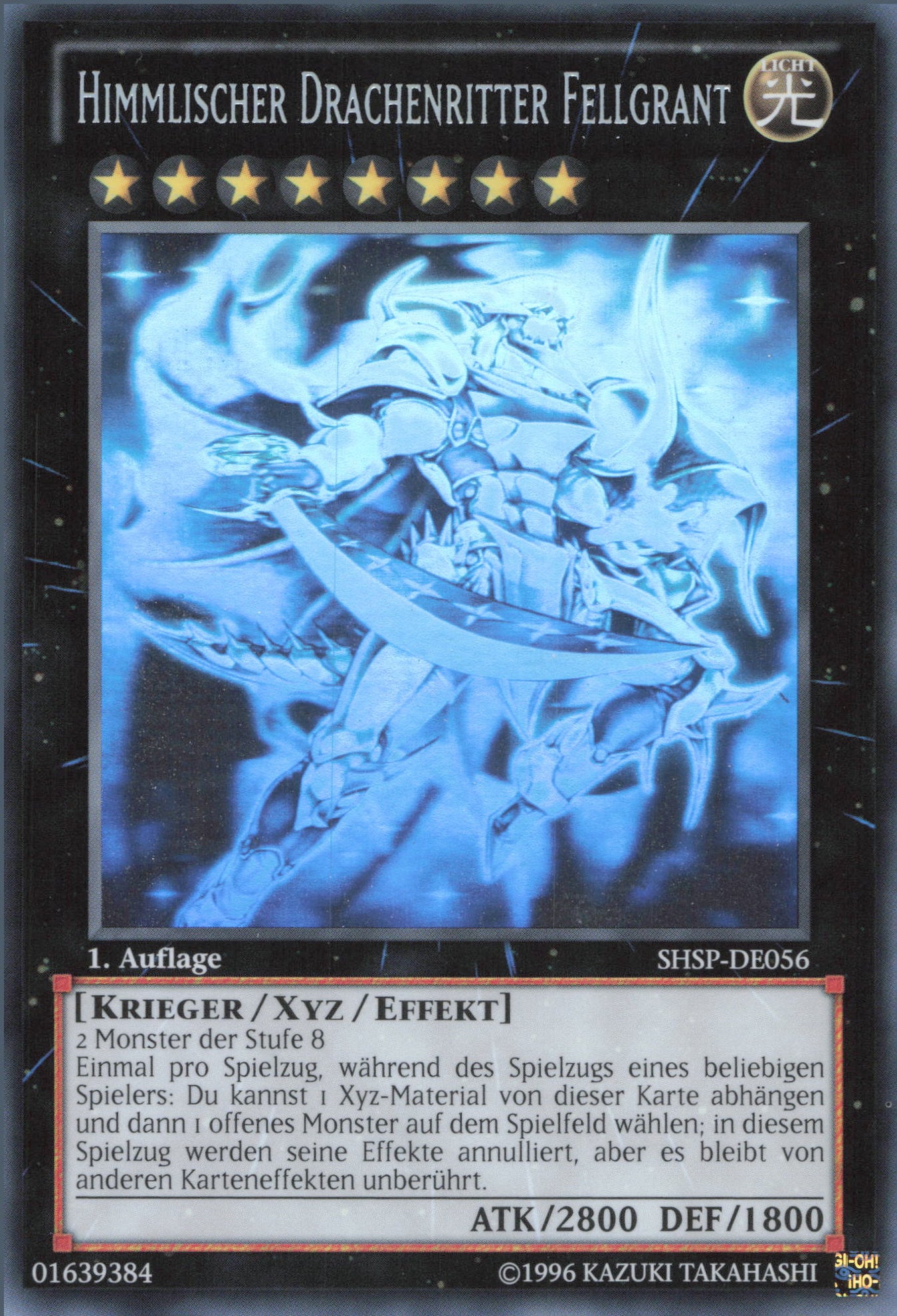 Yu-Gi-Oh! Himmlischer Drachenritter Fellgrant (V.6)