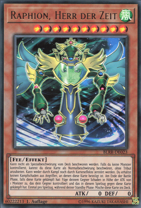 Raphion, Herr der Zeit BLRR-DE023 Ultra Rare