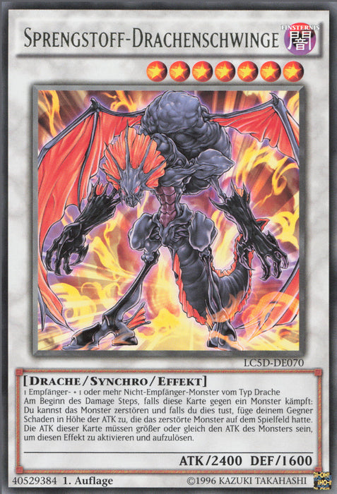 Sprengstoff-Drachenschwinge LC5D-DE070 Rare