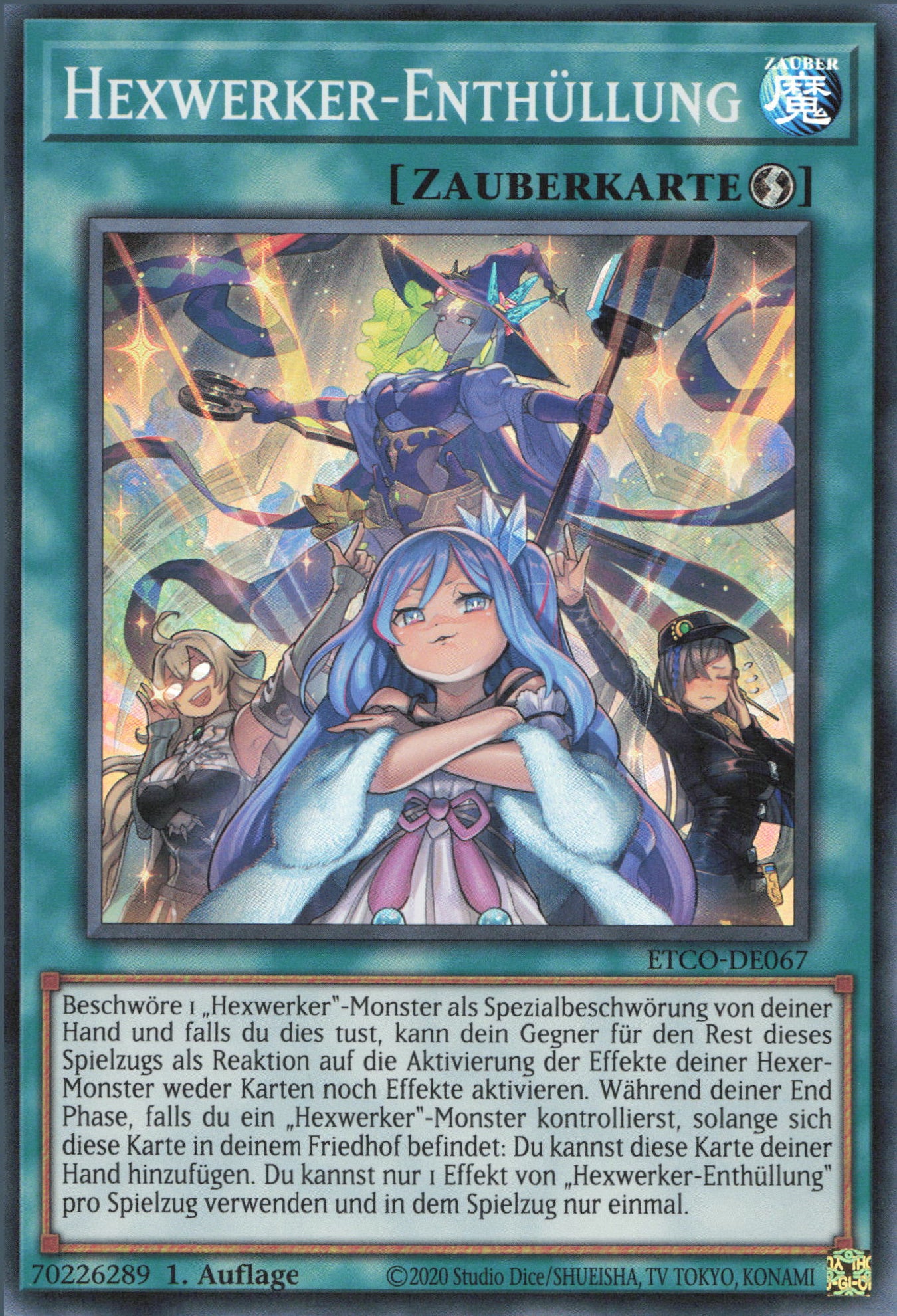 Yu-Gi-Oh! Hexwerker-Enthüllung