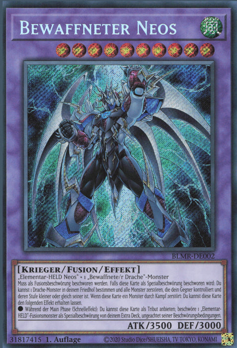 Bewaffneter Neos (V.1) BLMR-DE002 Secret Rare