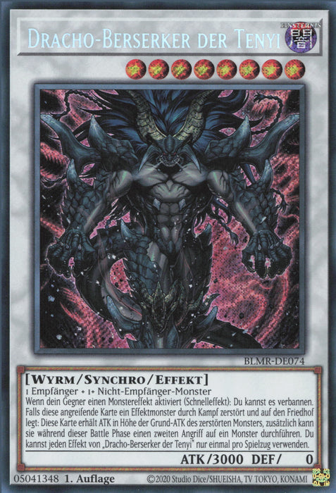 Dracho-Berserker der Tenyi BLMR-DE074 Secret Rare