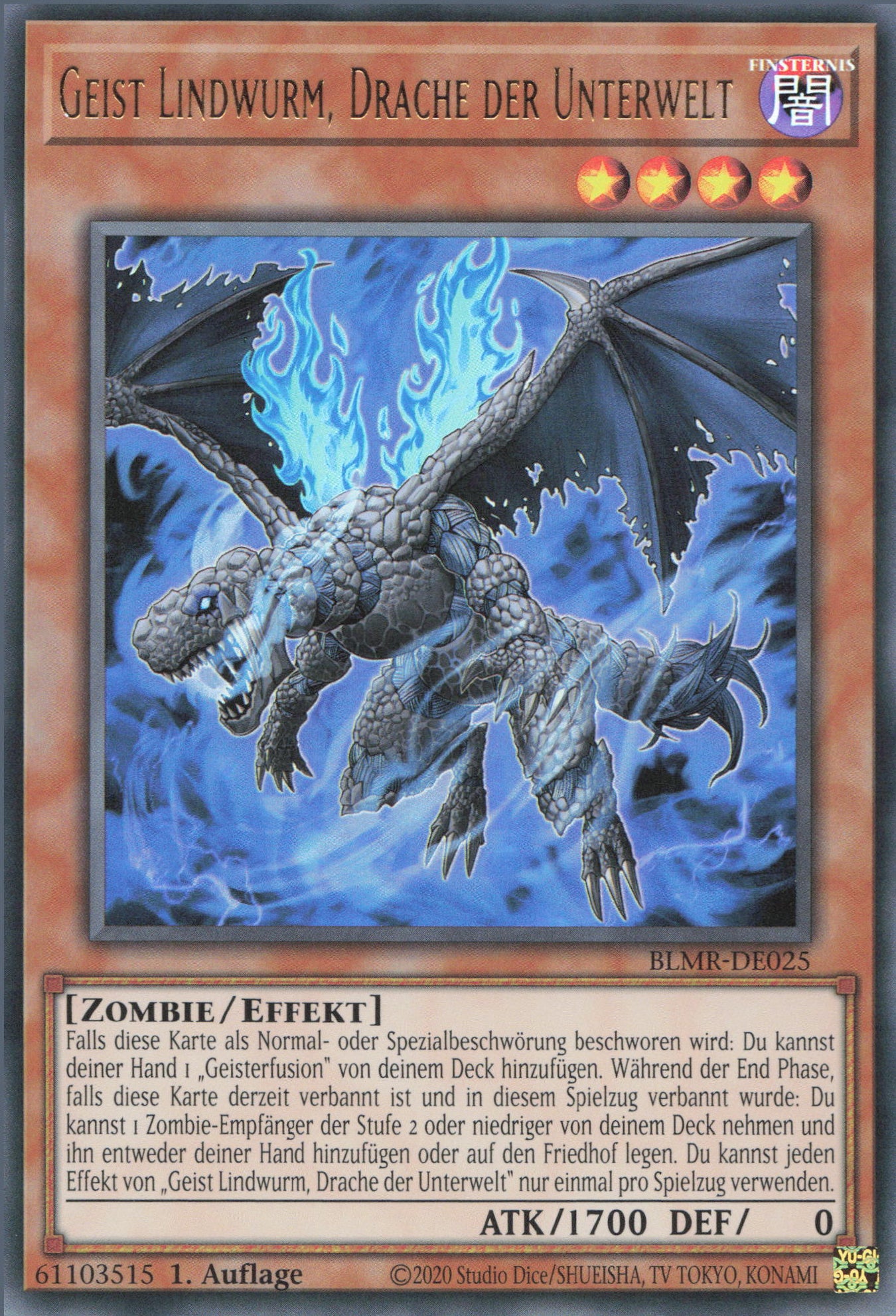 Yu-Gi-Oh! Ghost Wyvern, the Underworld Dragon