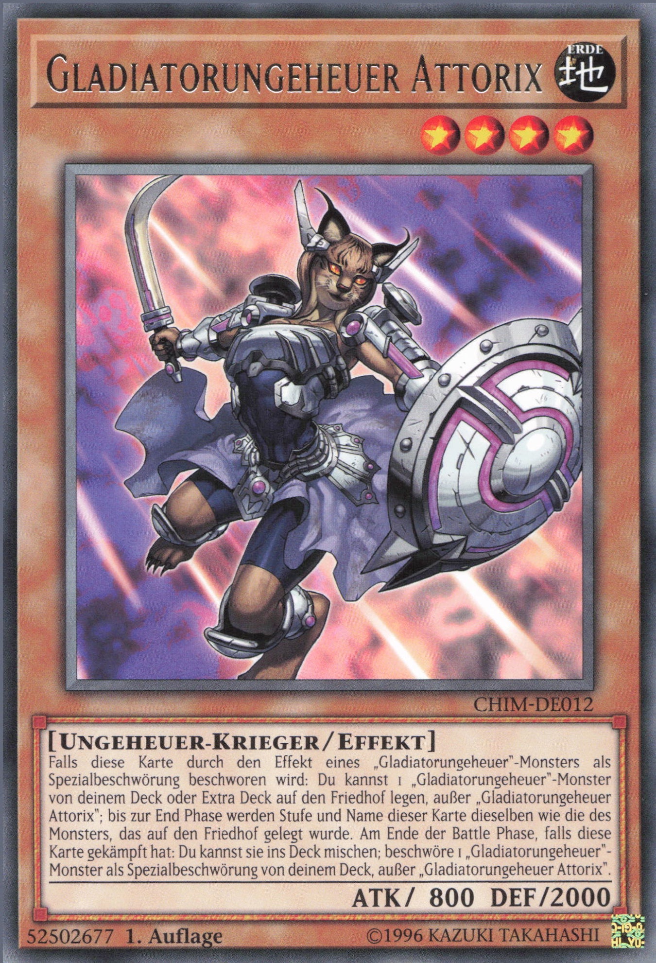Yu-Gi-Oh! Gladiatorungeheuer Attorix