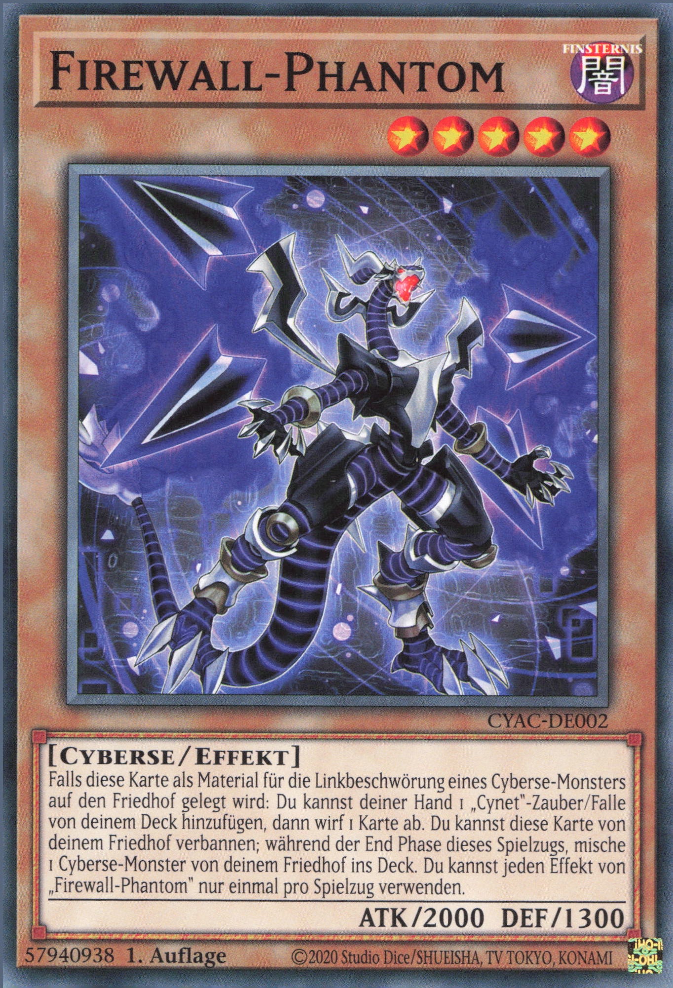 Yu-Gi-Oh! Karte „Kartenzerstörung“ – Common, Deutsch, 1. Auflage + Toploader