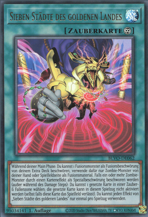Sieben Städte des goldenen Landes BLVO-DE062 Ultra Rare