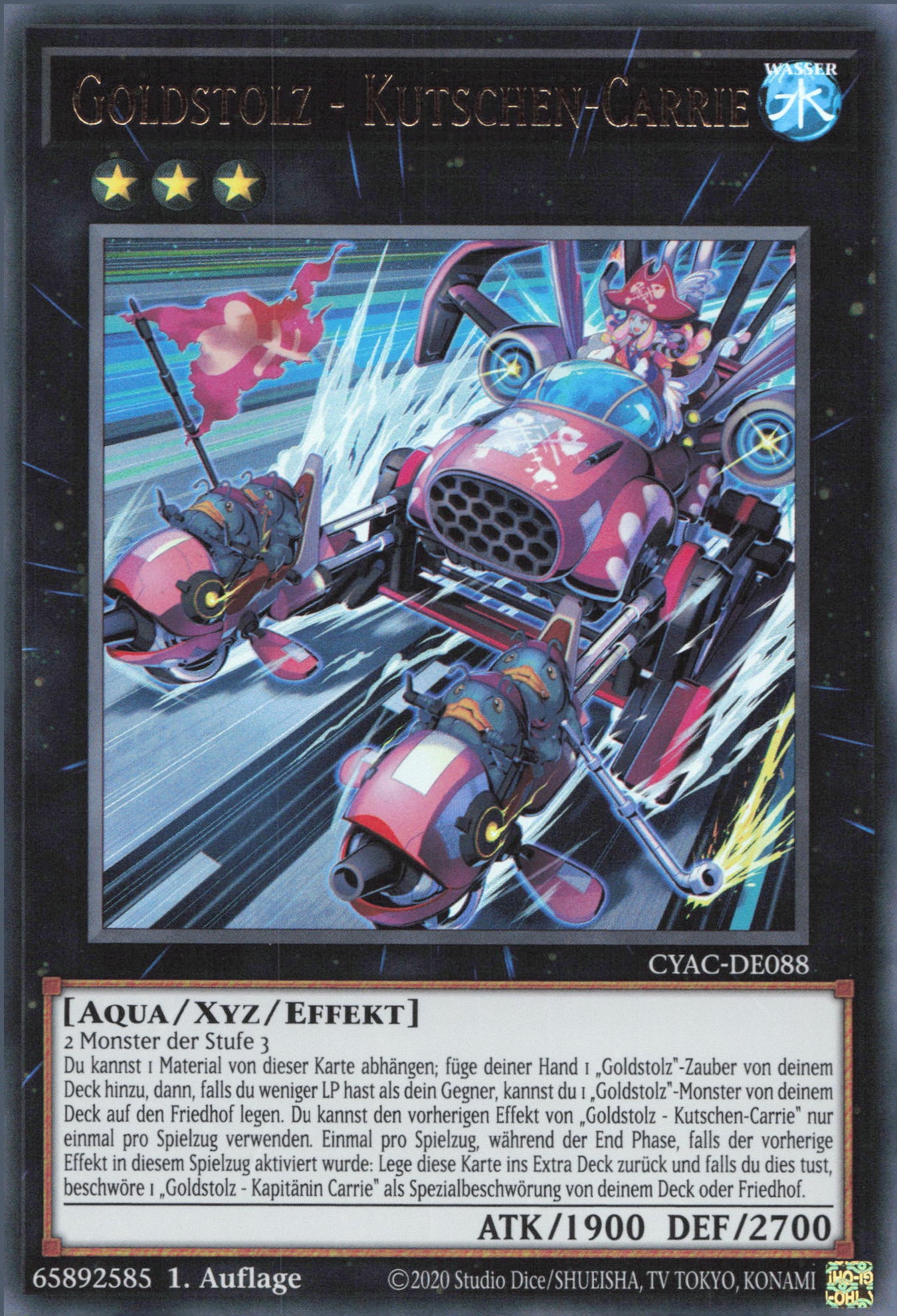 Yu-Gi-Oh! Goldstolz - Kutschen-Carrie