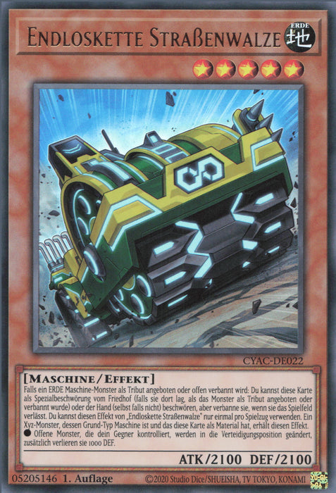 Endloskette Straßenwalze CYAC-DE022 Ultra Rare