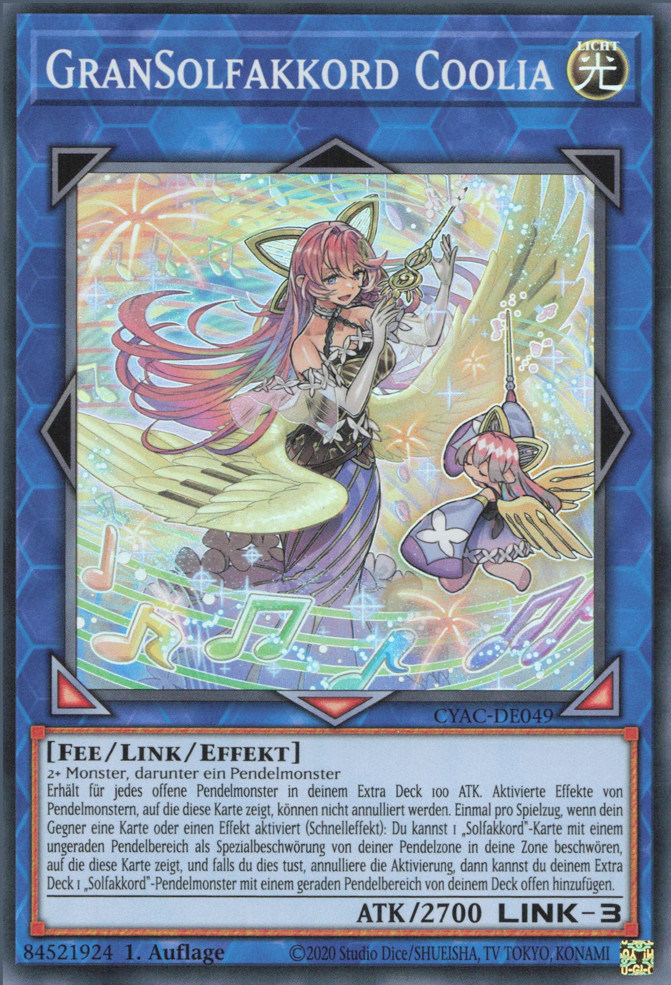 Yu-Gi-Oh! GranSolfakkord Coolia