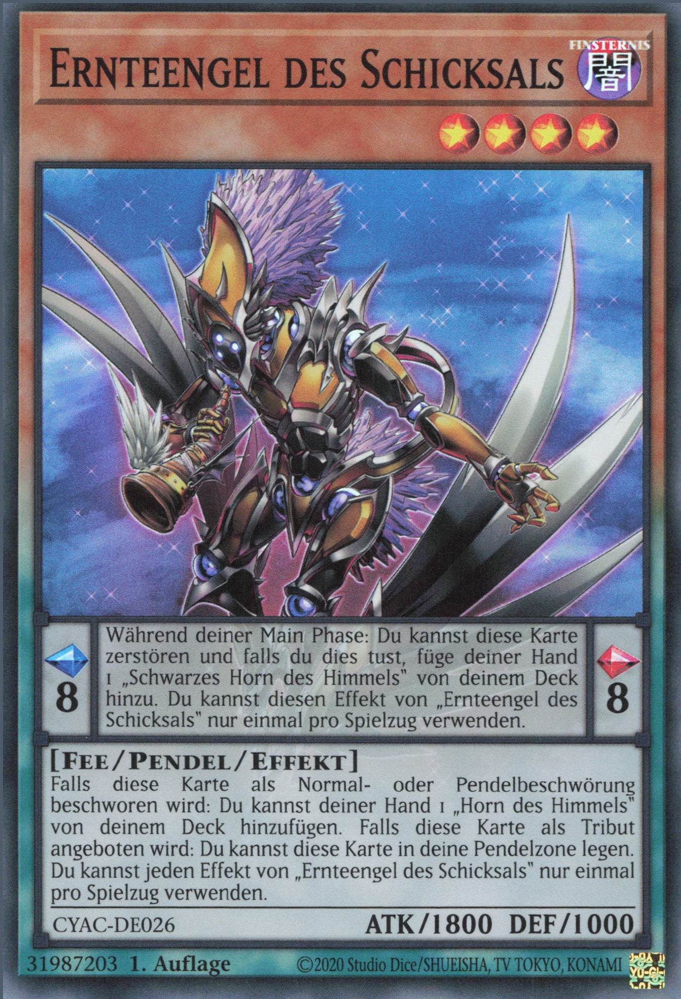 Yu-Gi-Oh! Ernteengel des Schicksals