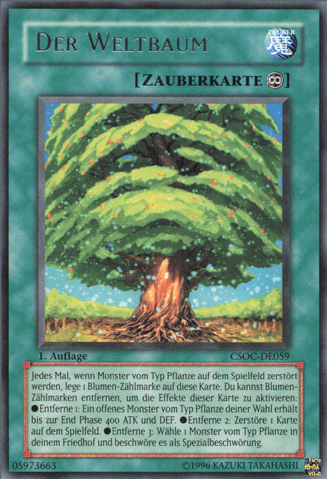 Der Weltbaum CSOC-DE059 Rare