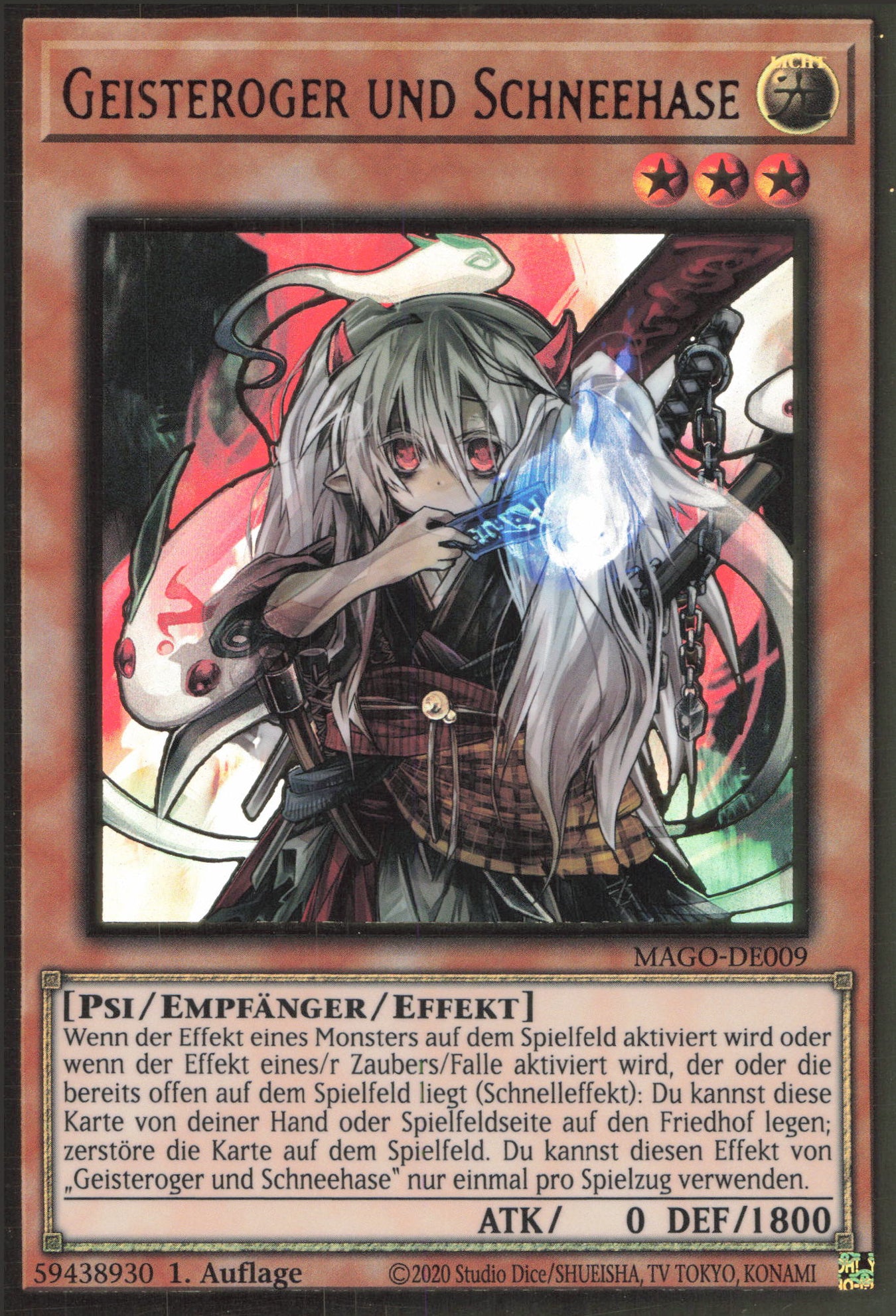 Yu-Gi-Oh! Geisteroger und Schneehase (V.1)