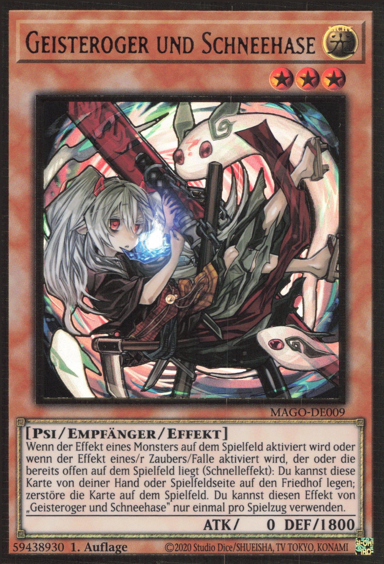 Yu-Gi-Oh! Geisteroger und Schneehase (V.2)