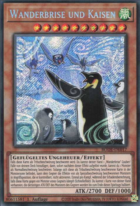 Wanderbrise und Kaisen (V.1) BODE-DE017 Secret Rare