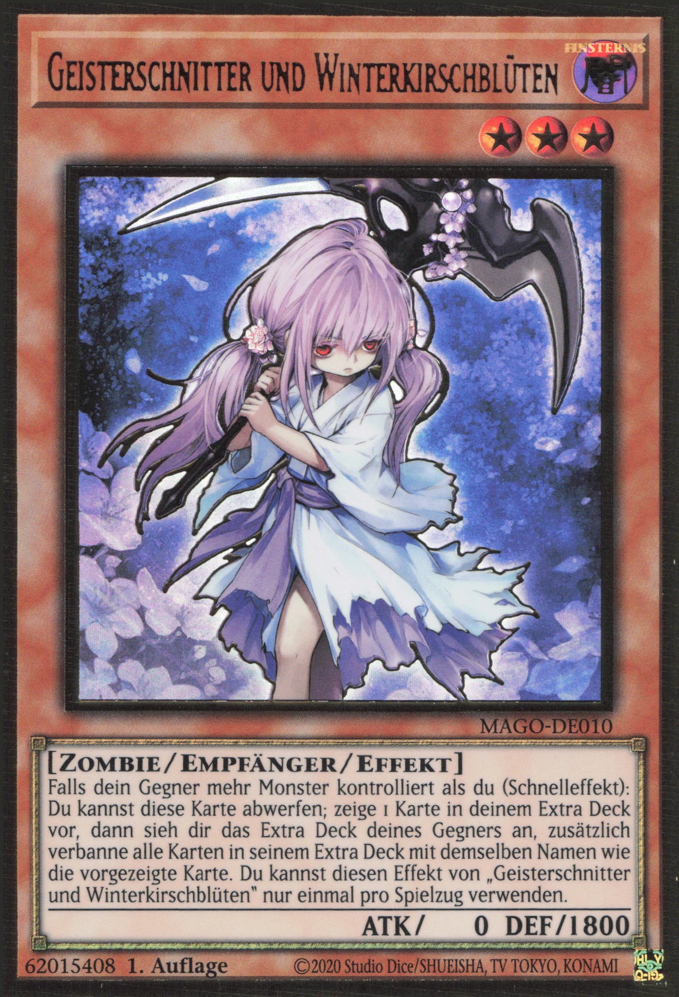 Yu-Gi-Oh! Geisterschnitter und Winterkirschblüten (V.1)