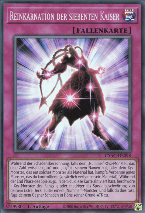 Reinkarnation der siebenten Kaiser CYAC-DE098 Super Rare