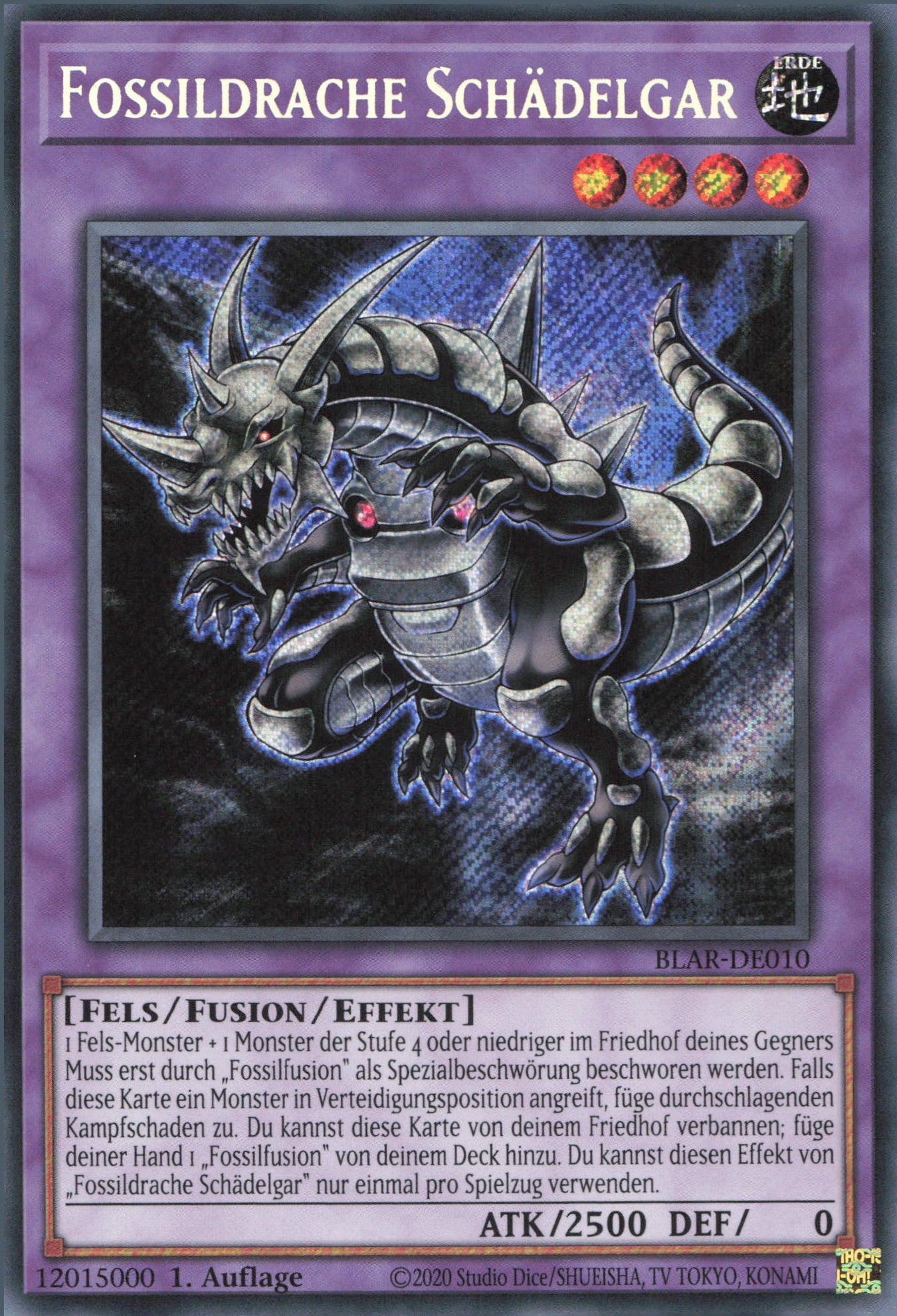 Yu-Gi-Oh! Fossildrache Schädelgar