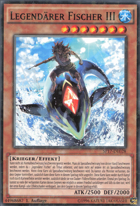 Legendärer Fischer III (V.2) SP17-DE028 Starfoil Rare