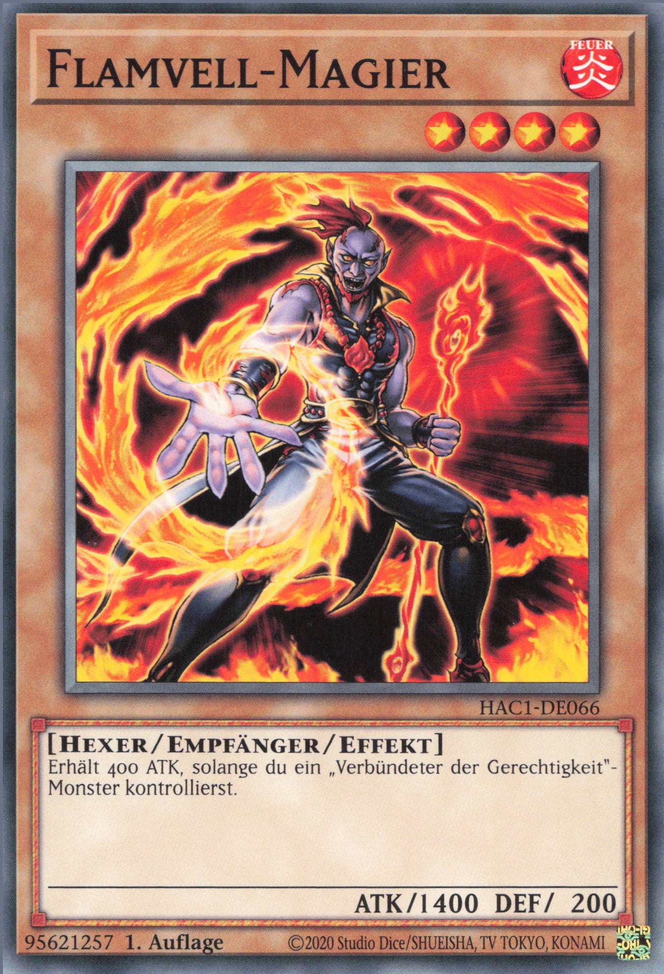 Yu-Gi-Oh! Flamvell-Magier (V.1)