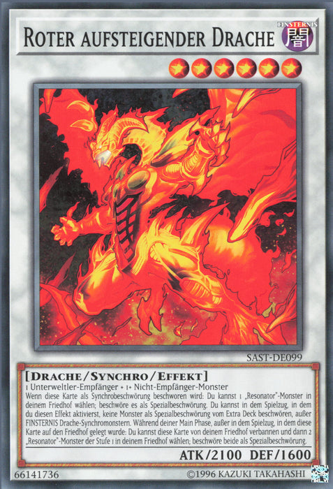 Roter aufsteigender Drache SAST-DE099 Common
