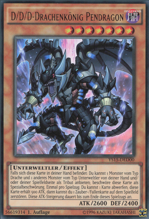 D/D/D-Drachenkönig Pendragon YS15-DED00 Ultra Rare