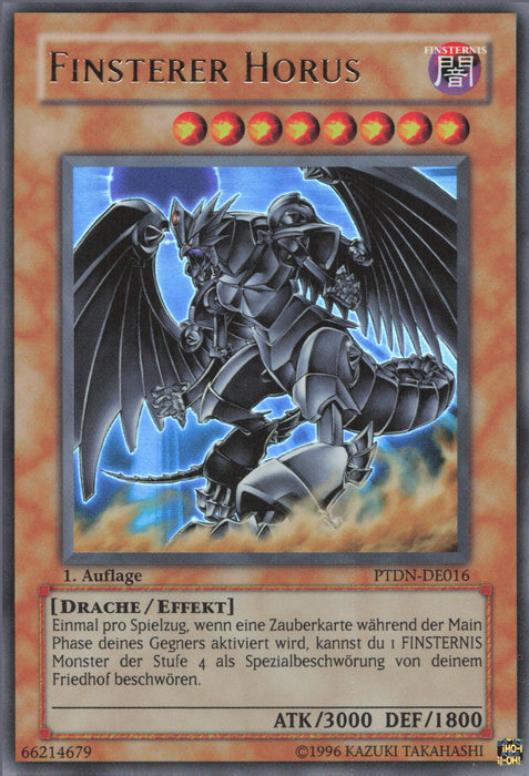 Finsterer Horus (V.1) PTDN-DE016 Ultra Rare