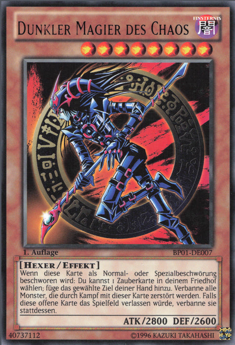 Dunkler Magier des Chaos (V.1) BP01-DE007 Rare