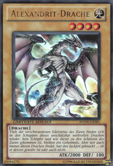 Alexandrit-Drache (V.1) PHSW-DESP1 Ultra Rare