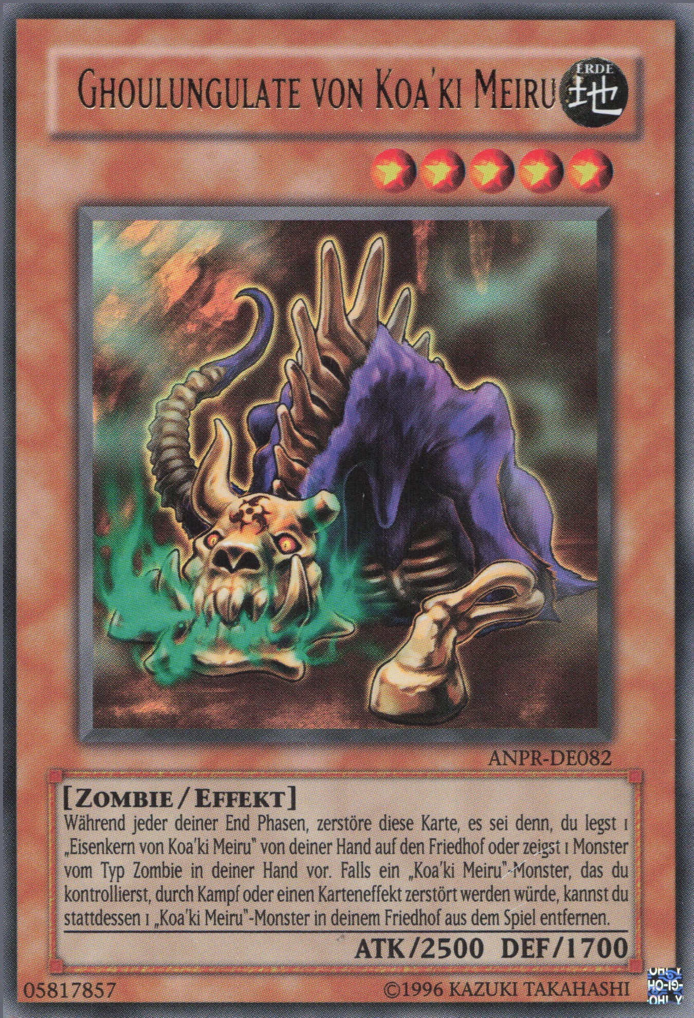 Yu-Gi-Oh! Ghoulungulate von Koa'ki Meiru (V.1)
