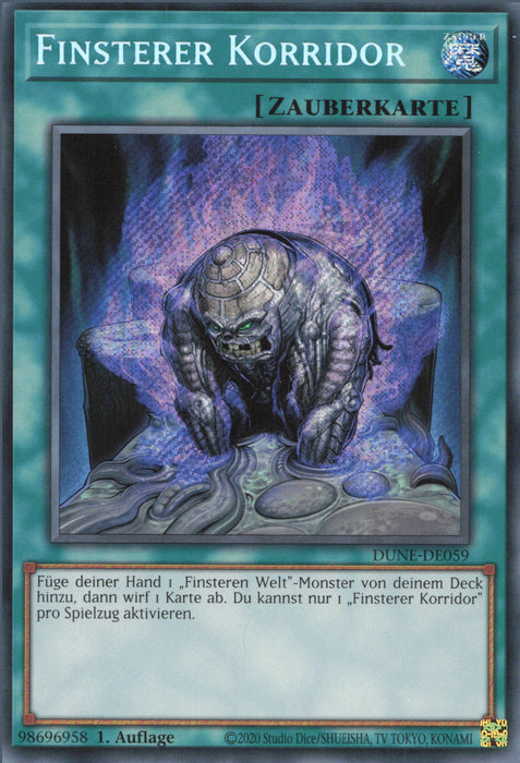 Finsterer Korridor (V.1) DUNE-DE059 Secret Rare