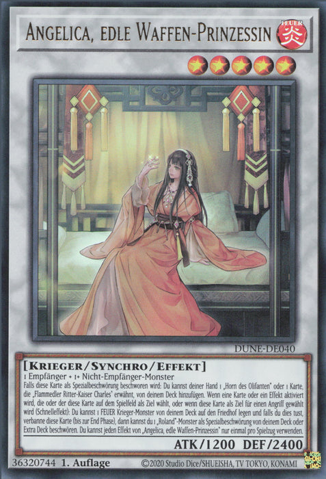 Angelica, edle Waffen-Prinzessin (V.1) DUNE-DE040 Ultra Rare
