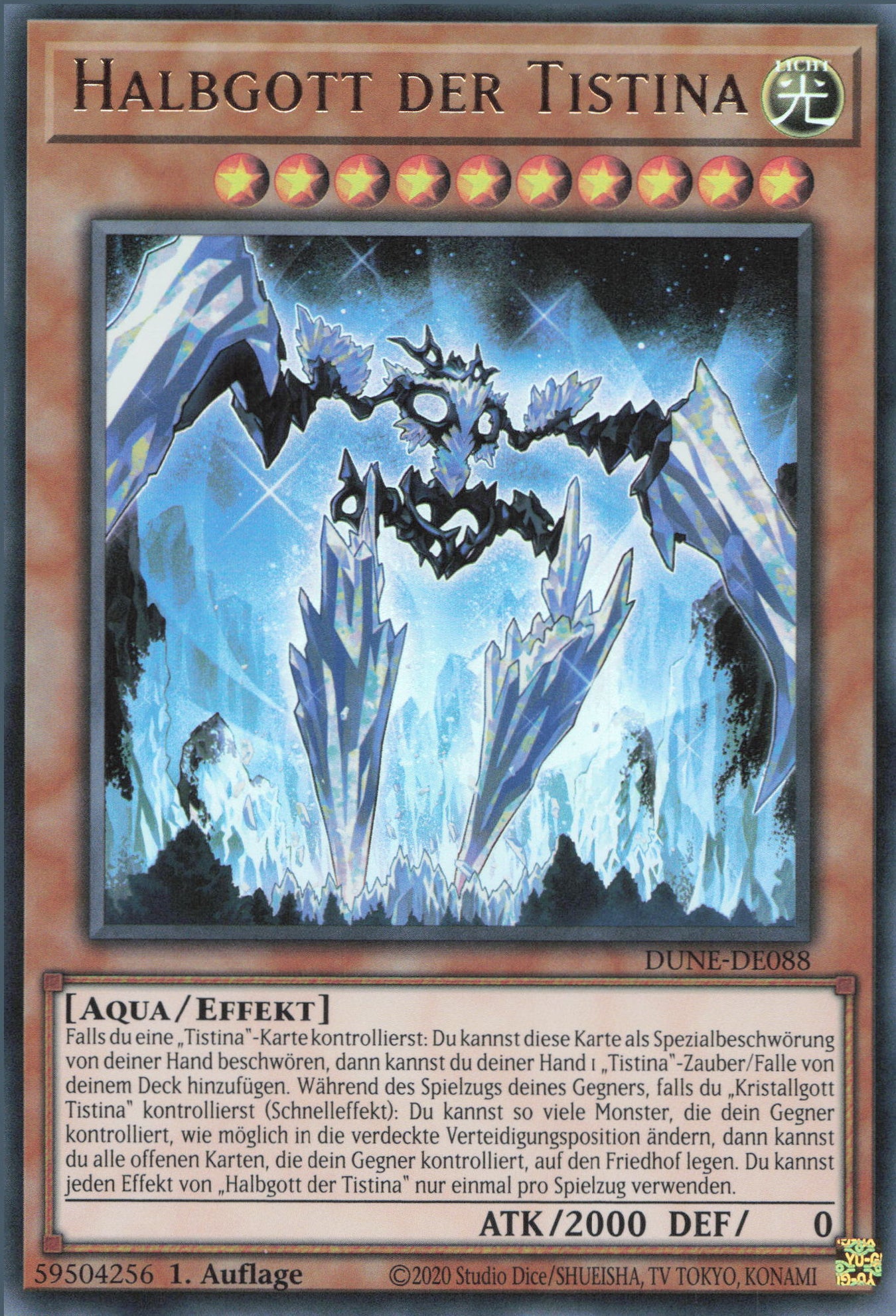 Yu-Gi-Oh! Halbgott der Tistina