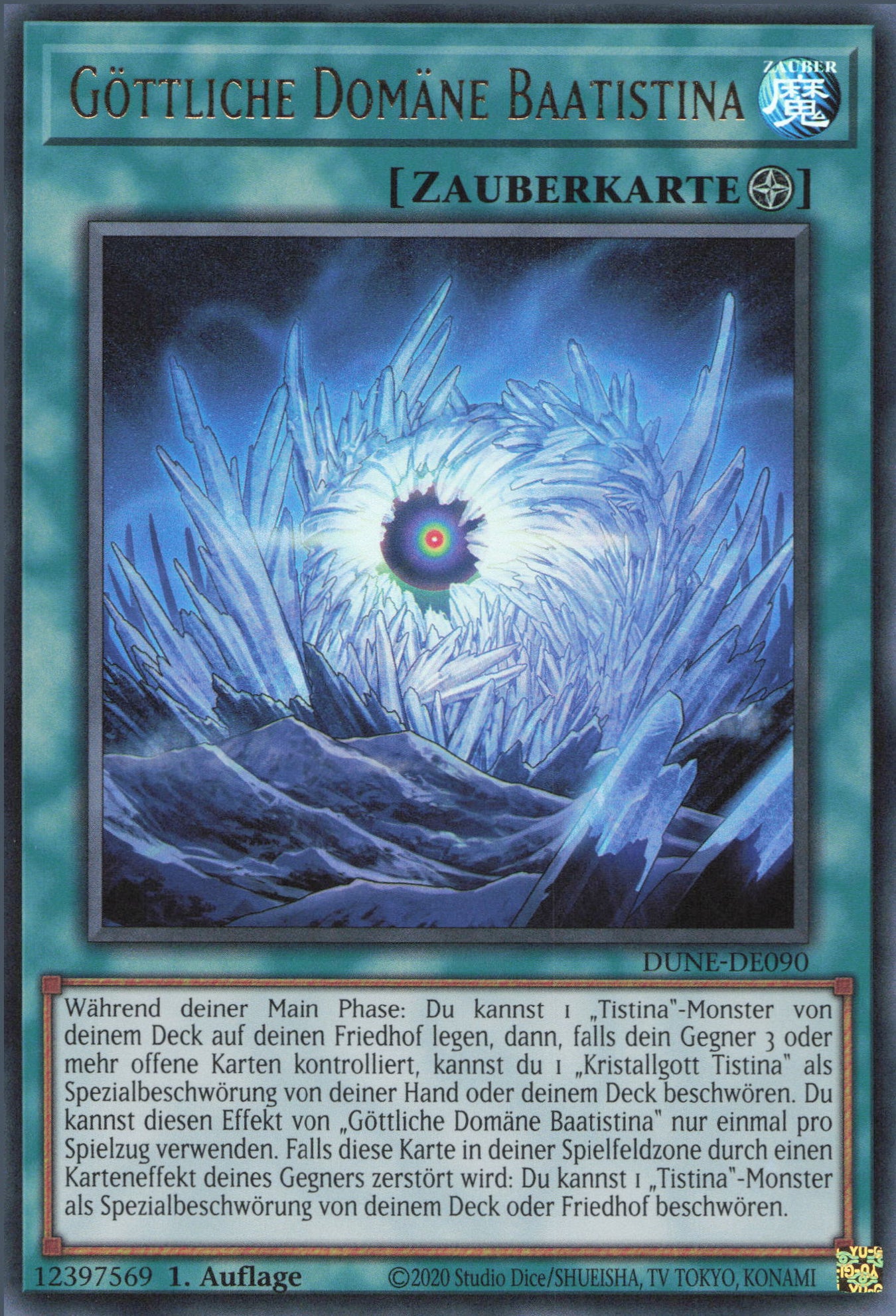 Yu-Gi-Oh! Göttliche Domäne Baatistina