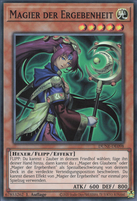 Magier der Ergebenheit DUNE-DE098 Super Rare