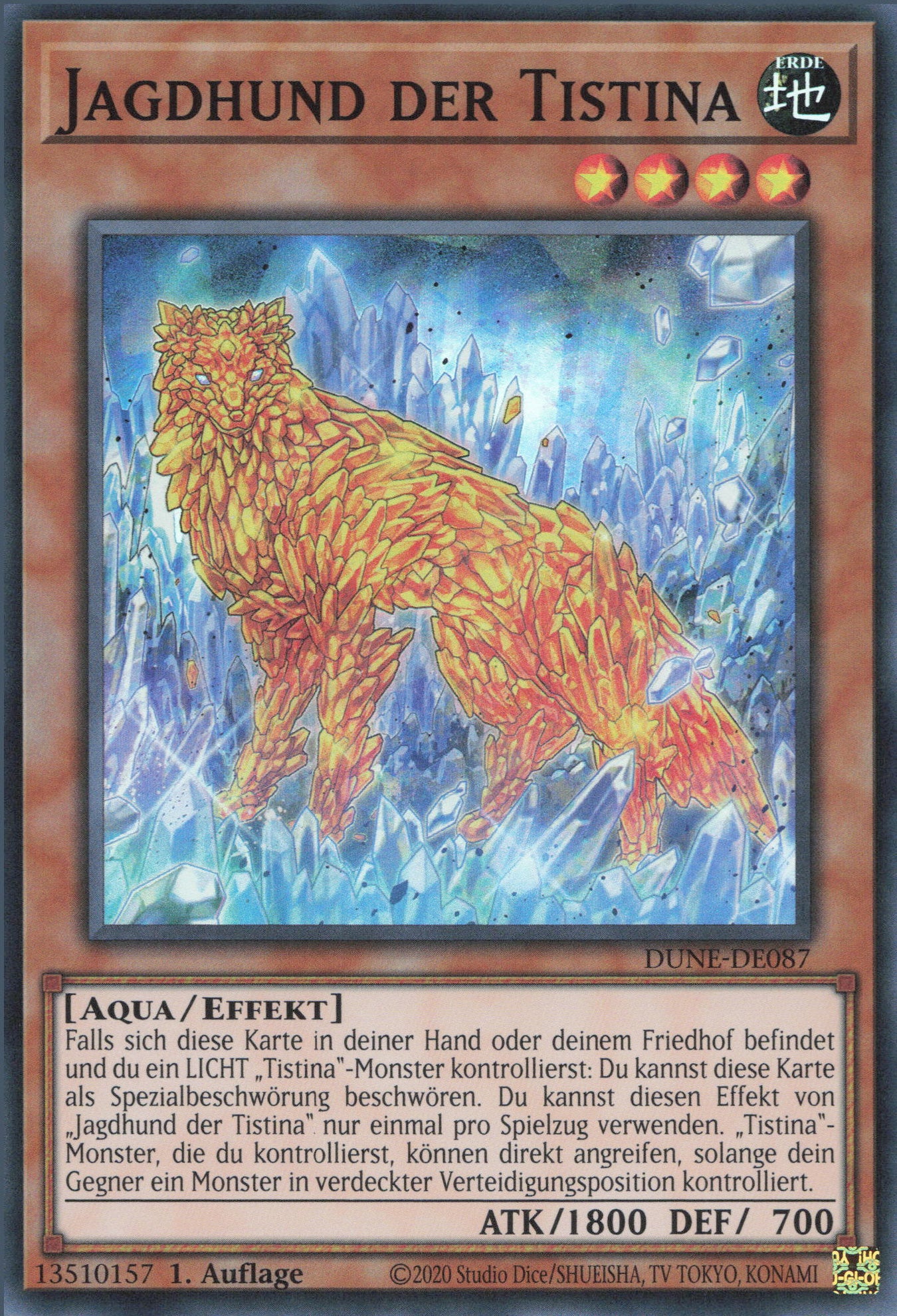 Yu-Gi-Oh! Jagdhund der Tistina