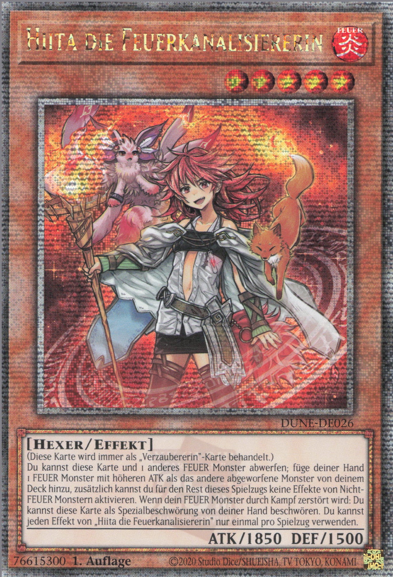 Yu-Gi-Oh! Hiita die Feuerkanalisiererin (V.2)